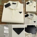 Gola Polo Algodão Piquet com Elastano Prada - Imagem 3
