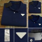 Gola Polo Algodão Piquet com Elastano Prada - Imagem 7