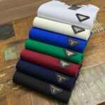 Camiseta Prada algodão Pima com Elastano