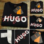Camiseta Hugo Boss Estampa Assinatura 100% Algodão Pima - Imagem 2