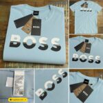 Camiseta Estampada Boss Algodão Egípcio com Elastano - Imagem 4