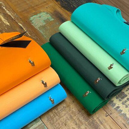 Camiseta Polo Ralph Lauren Pony Colorido 100% Algodão