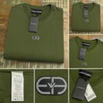 Camiseta Empório Armani Logo Centro 100% Algodão - Imagem 2