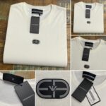 Camiseta Empório Armani Logo Centro 100% Algodão - Imagem 3