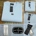 Camiseta Empório Armani Logo Centro 100% Algodão - Imagem 5