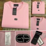 Camiseta Empório Armani Logo Centro 100% Algodão - Imagem 4