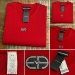 Camiseta Empório Armani Logo Centro 100% Algodão - Imagem 6