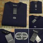 Camiseta Empório Armani Logo Centro 100% Algodão - Imagem 9