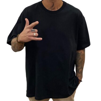 Camiseta Oversized Tubular 100% Algodão